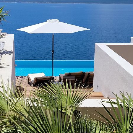 Luxury Apartments Villa Ruzmarina With New Heated Infinity Pool And Lounge Area Marusici  Exterior foto