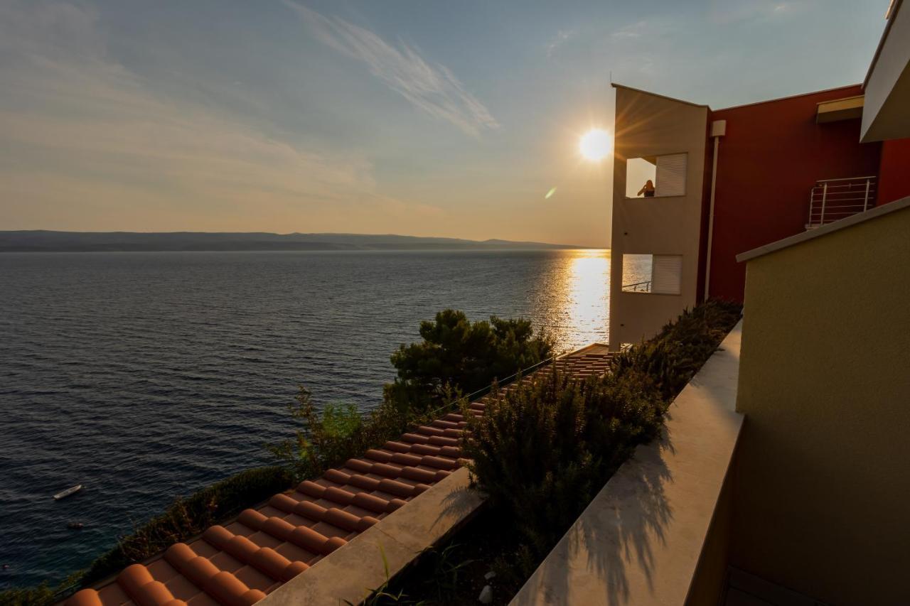 Luxury Apartments Villa Ruzmarina With New Heated Infinity Pool And Lounge Area Marusici  Exterior foto