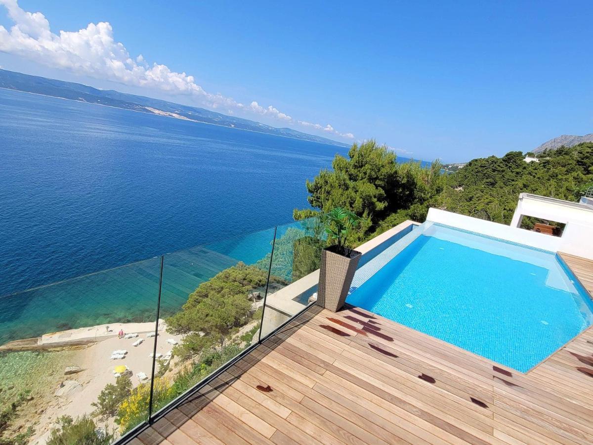 Luxury Apartments Villa Ruzmarina With New Heated Infinity Pool And Lounge Area Marusici  Exterior foto