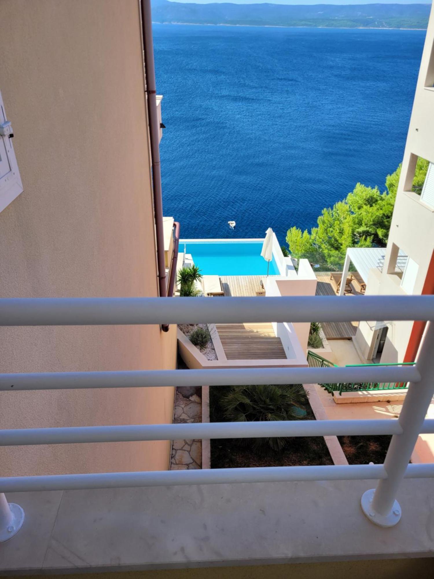 Luxury Apartments Villa Ruzmarina With New Heated Infinity Pool And Lounge Area Marusici  Exterior foto