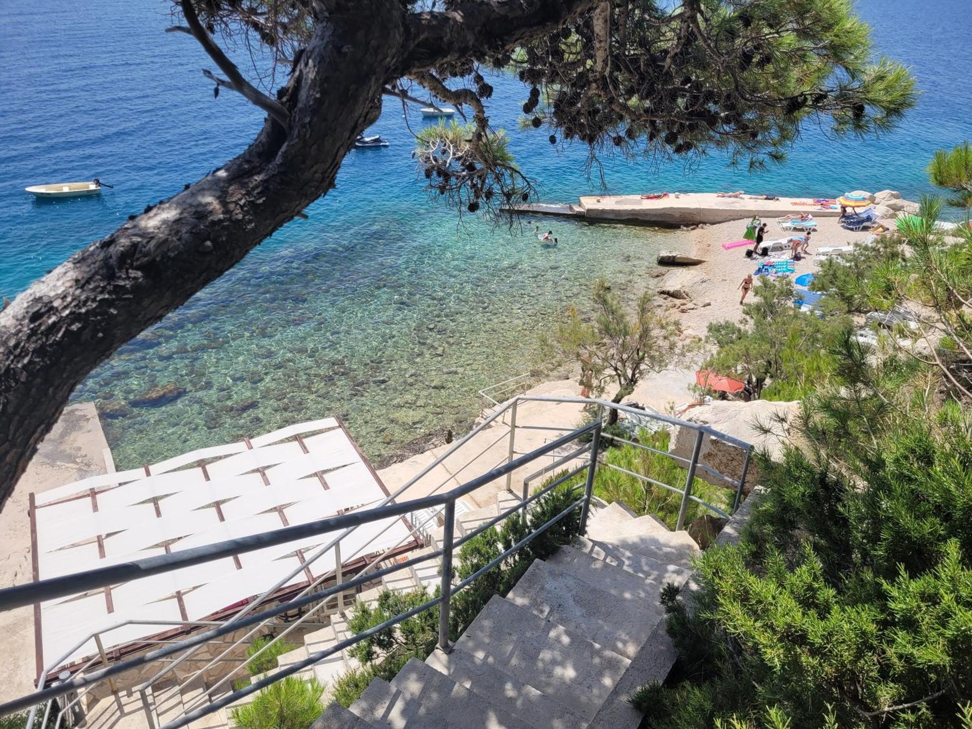 Luxury Apartments Villa Ruzmarina With New Heated Infinity Pool And Lounge Area Marusici  Exterior foto