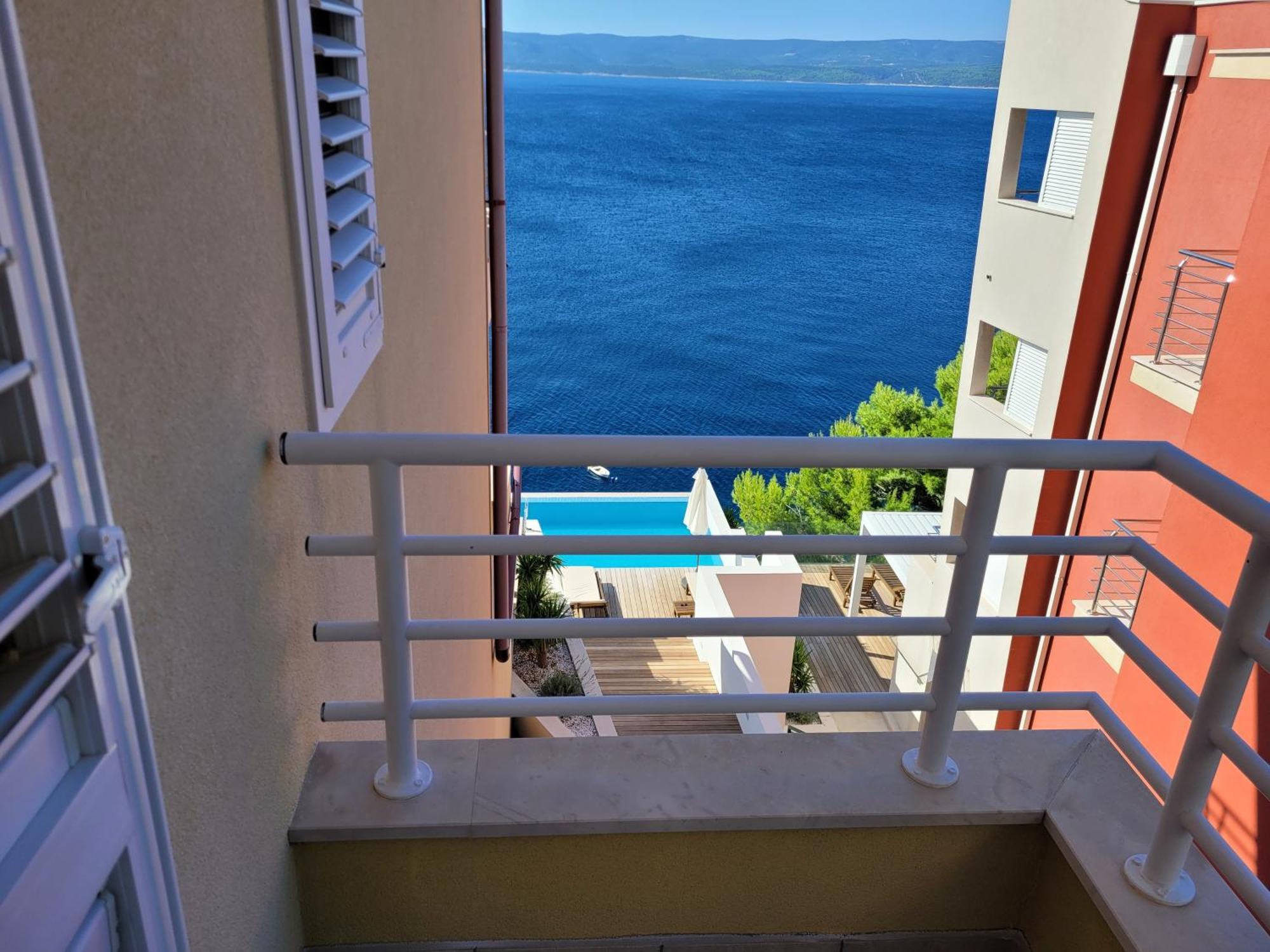 Luxury Apartments Villa Ruzmarina With New Heated Infinity Pool And Lounge Area Marusici  Exterior foto