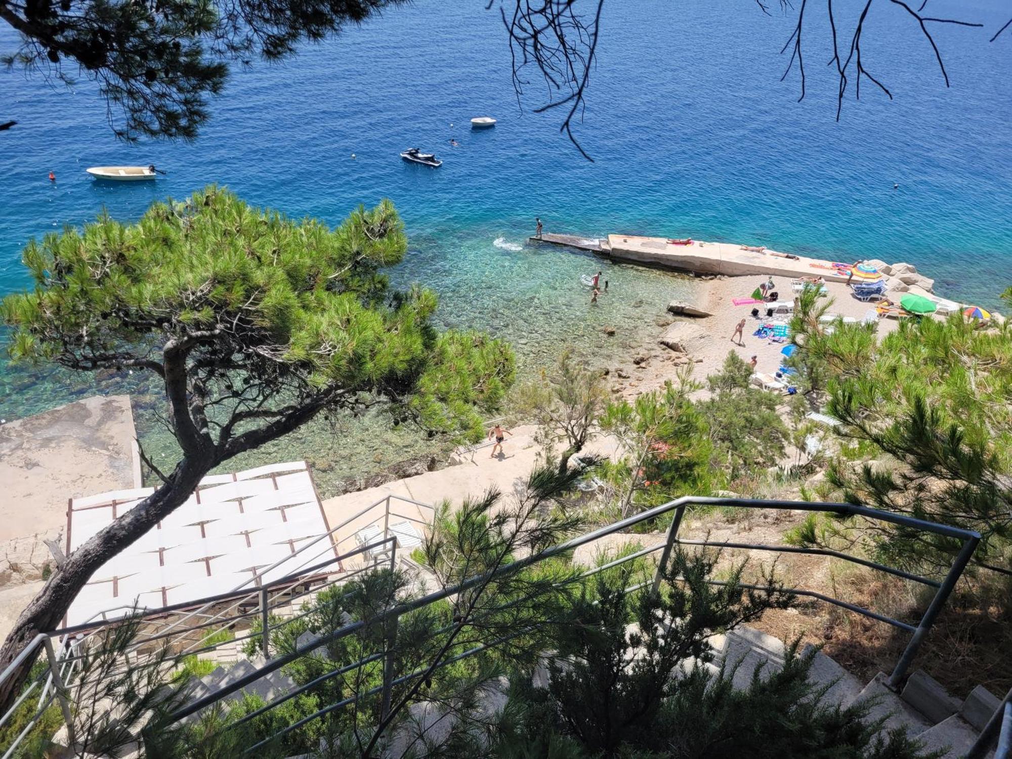 Luxury Apartments Villa Ruzmarina With New Heated Infinity Pool And Lounge Area Marusici  Exterior foto